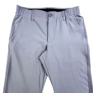 Under Armour Drive Golf Pants Mens 32x34 Gray Performance Stretch Lightweight